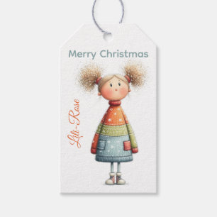 Personalized Elf Gift Tags   North Pole Christmas 