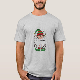 Personalized Elf Squad Christmas T-Shirt