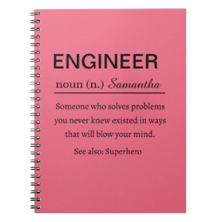Personalized Engineer Definition Notebook