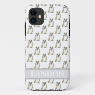 Personalized English Bulldog (Brindle)  Case-Mate iPhone Case