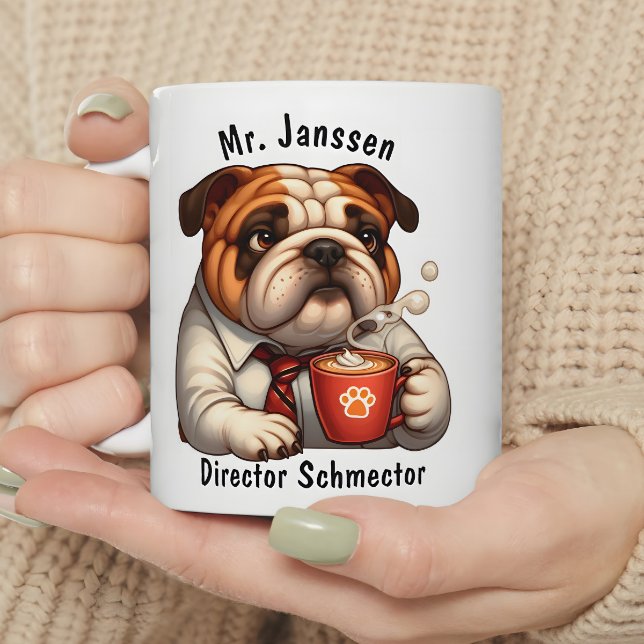 Personalized English Bulldog Coffee Mug Fun Gift (Creator Uploaded)