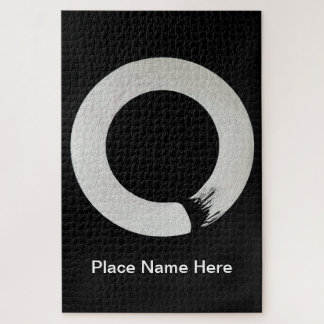 Personalized Enso Jigsaw Puzzle.  Jigsaw Puzzle