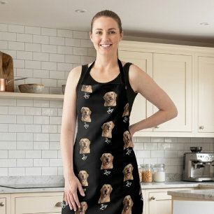 Personalized Face and Name Apron, Custom Photo Apron