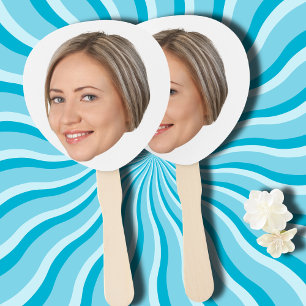 Personalized Face Birthday Favors Bachelor Party Hand Fan
