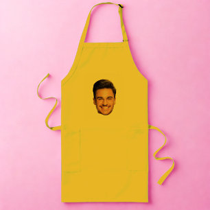 Personalized Face Long Apron