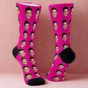 Personalized Face Socks, Funny Gift with Your Face Socks