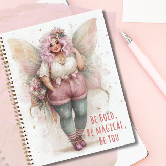 Personalized Fairy Art Journal – Be Bold Be You
