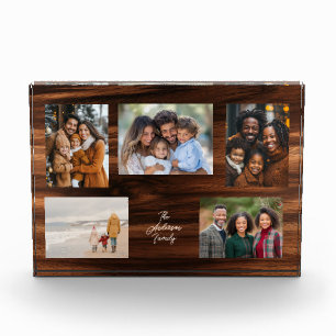 Personalized Family 5 Photo Collage