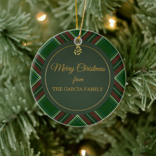 Personalized Family Christmas Ornament