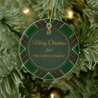 Personalized Family Christmas Ornament