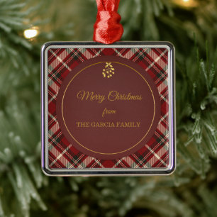 Personalized Family Christmas Ornament