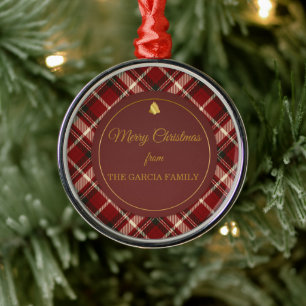 Personalized Family Christmas Ornament