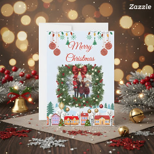 Personalized Family Christmas Photo Card