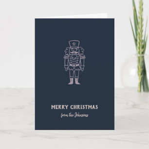 Personalized Family Name Merry Christmas Prince Card