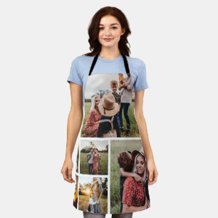 Personalized Family Photo Collage Apron