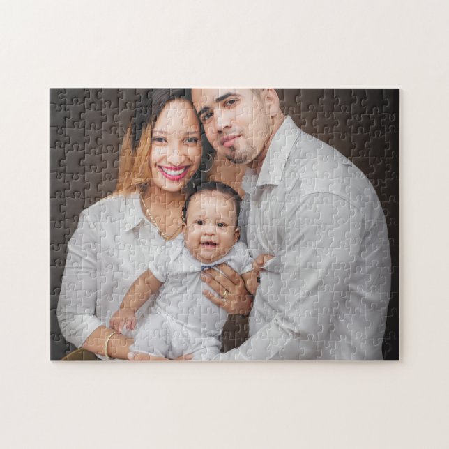 Personalized Family Photo Custom   Jigsaw Puzzle (Horizontal)