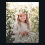 Personalized Family Photo Poster<br><div class="desc">Create your own family photo poster.</div>