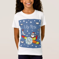 Personalized Father Christmas Santa Claus Airplane