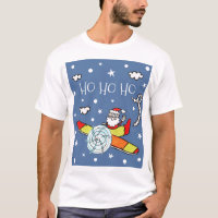 Personalized Father Christmas Santa Claus Airplane