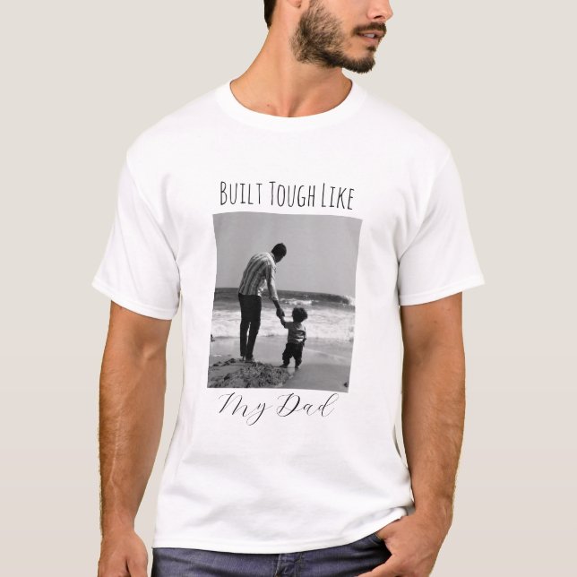Personalized Father’s Day Photo T-Shirt (Front)