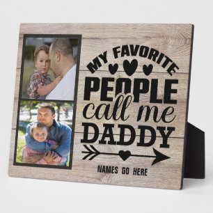 Personalized Father's Day Tabletop Plaque