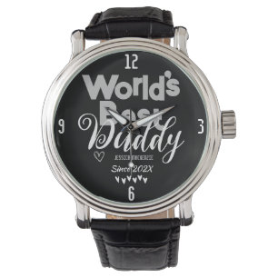 Personalized Fathers Day, world's best daddy gift  Watch
