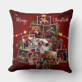 Personalized Festive Holiday Gift Cushion