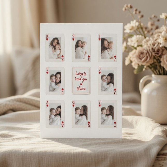 Personalized First Mother’s Day 2026 Photo  Holiday Card (Creator Uploaded)