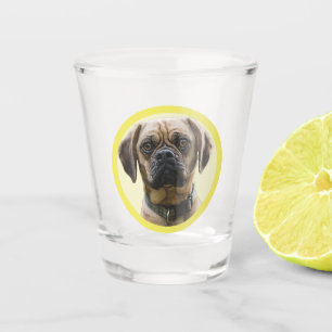 Personalized First Pet Dog Lover Photo Gift Shot Glass