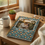 Personalized Floral Planner with Photo<br><div class="desc">Stay organized in style with this beautiful personalized planner featuring your own custom photo. The cover showcases a charming floral pattern with delicate leaves and flowers, framed by a decorative border that highlights your favorite photo. Add your picture and customize the year to create a planner that is truly unique....</div>