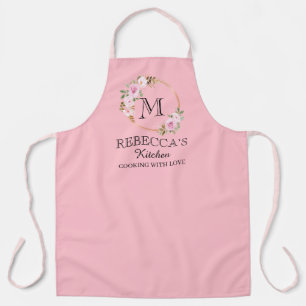Personalized for Women Custom Family Cooking Gift  Apron