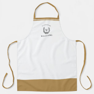 Personalized French Country Kitchen Apron