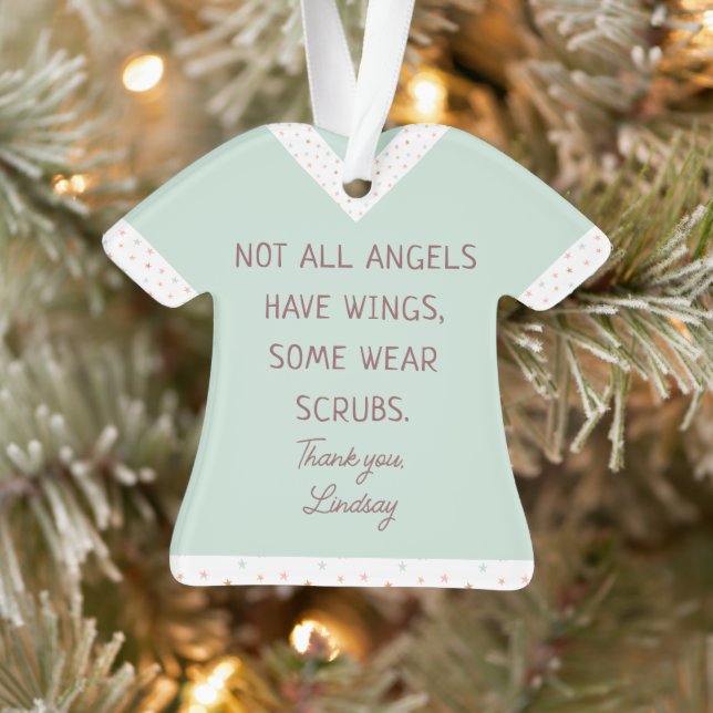 Personalized Frontline Christmas Ornament (Tree)