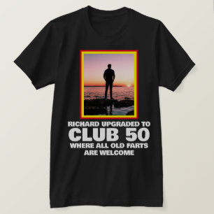 Personalized Funny 50th Milestone Birthday T-Shirt
