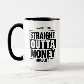 Personalized Funny Dad Coffee Mug Fathers Day