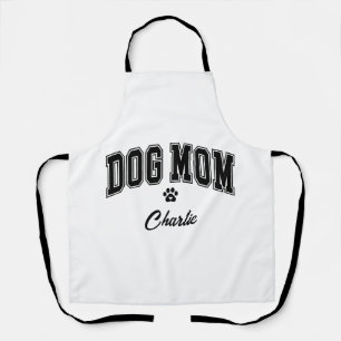 Personalized Funny Dog Face Apron Custom Dog Mom