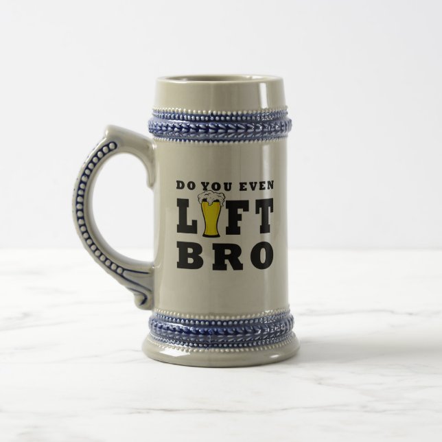 PERSONALIZED Funny Irish Ceramic Beer Stein  (Left)