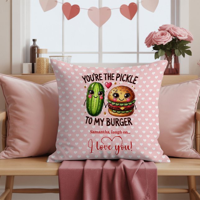 Personalized Funny Love Gift Pillow Cartoon Food (Personalized Funny Love Pillow Cartoon Food)