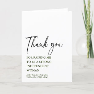 Personalized Funny Milennial Mom Mothers Day Card