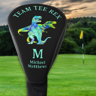 Personalized Funny Team Tee Rex Dinosaur Joke Golf Head Cover