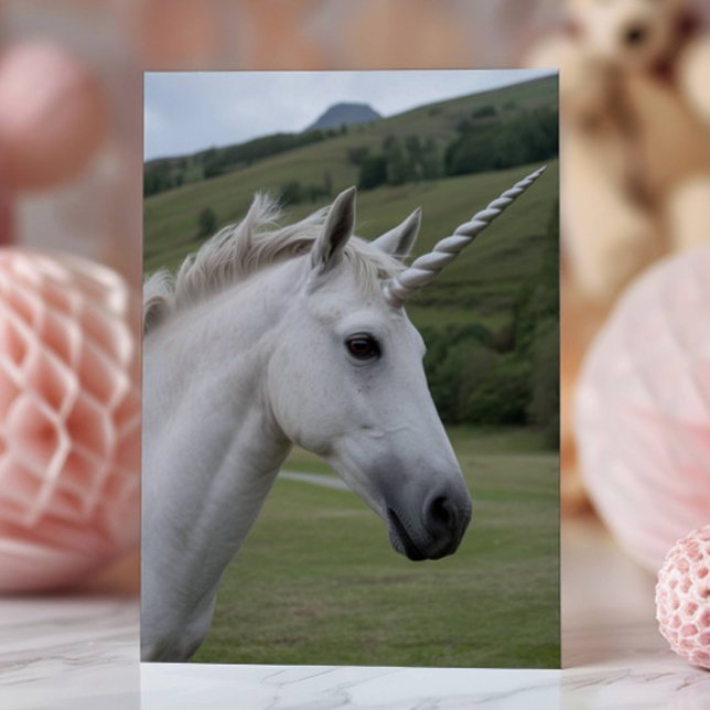 Personalized Funny Unicorn Birthday Card (Creator Uploaded)