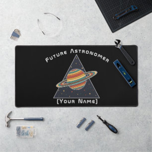 Personalized Future Astronomer Desk Mat