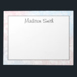 Personalized Geometric Notepad<br><div class="desc">Personalized geometric notepad</div>