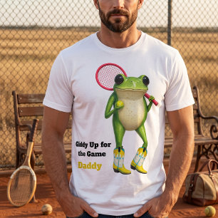 Personalized Giddy Up For The Game Daddy   Quirky  T-Shirt