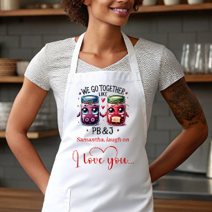 Personalized Gift for Boyfriend Funny Food Apron