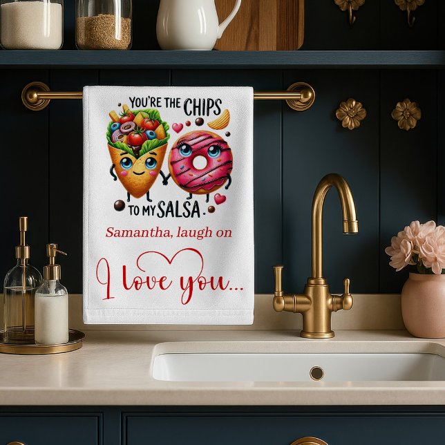 Personalized Gift for Husband Funny Food Towel (Personalized Gift for Husband Funny Food Towel)