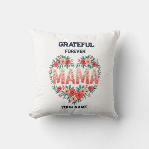 Personalized Gift for Mom   Custom Name Design Cushion