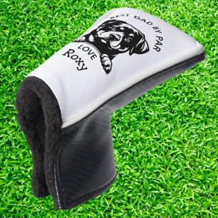 Personalized Gift for the Best Rottweiler Dad Golf Head Cover