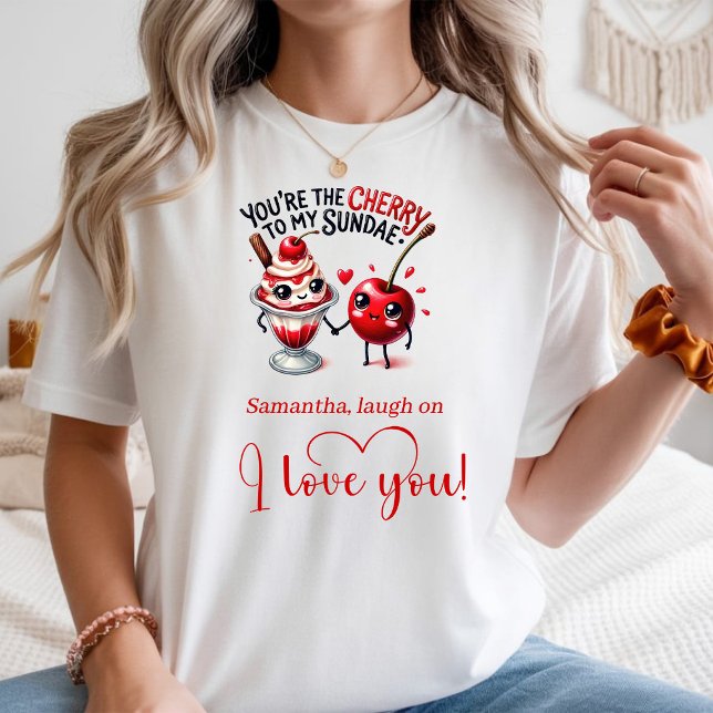 Personalized Gift for Wife Funny Food Women  T-Shirt (Personalized Gift for Wife Funny Food Women Tee)