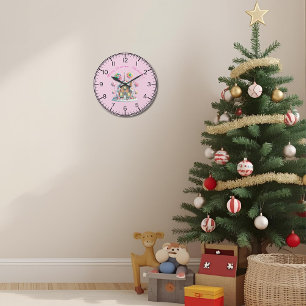 Personalized Gingerbread House Wall Clock